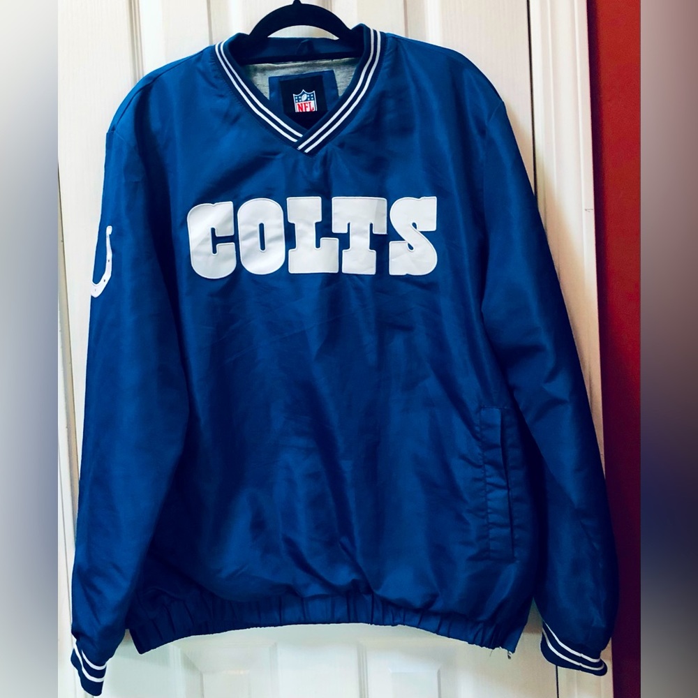 Men’s Pull Over Colts Jacket